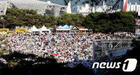 공연장 가득 메운 서울재즈페스티벌 관중