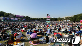 발 디딜 틈 없는 서울재즈페스티벌 공연장