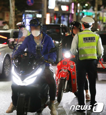 경찰 '두달간 이륜차 특별단속 실시'