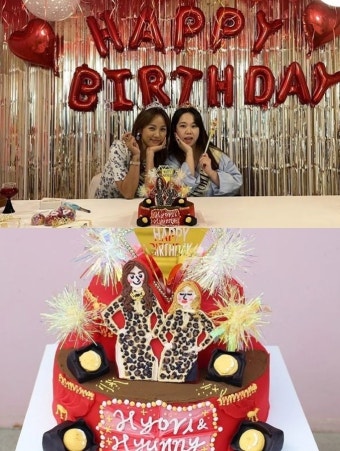 '효리바라기' 홍현희, 이효리 이상순 부부와 함께 생일파티 