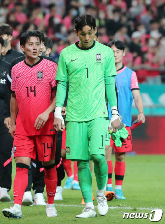 김승규, 아쉬운 경기