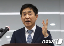 발언하는 김주현 신임 금융위원장