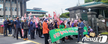 월정리마을회 등 세 단체 오영훈·김한규, 제주동부하수처리장 증설 철회해야