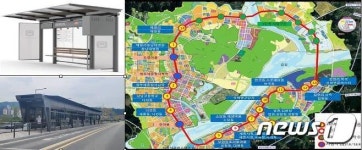 이런 정류장 보셨나요 세종 첨단정류장 조성 완료