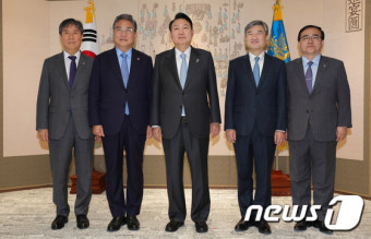 尹대통령, 주미대사 신임장 수여식