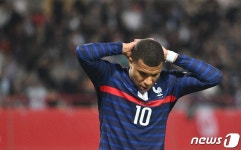 '세계 챔피언' 프랑스, 오스트리아와 1-1 무승부…3경기 연속 무승