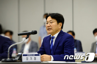'모두발언하는 강기정 광주시장 당선인'