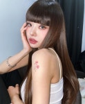 프리지아 송지아, 과감 타투+뱅헤어…파격 변신 [N샷]