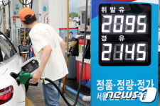 경윳값 급등 여파에 디젤 차량 인기 급감