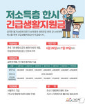 서산시, 28일부터 저소득층 한시 긴급생활지원금 지급
