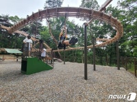 용인시, 자연휴양림 어린이 모험시설 ‘에코어드벤처’ 7월 1일 운영 재개
