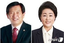 단양군의회 9대 상반기 의장 조성룡, 부의장 김혜숙 의원