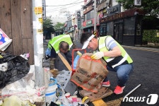 장준용 부산 동래구청장, 명륜1번가 환경정비 활동