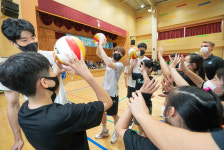 대한항공, 인천 가원초 찾아 꿈나무 배구교실로 재능 기부