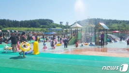 무안 회산백련지 물놀이장 3년 만에 개장…15일부터 운영