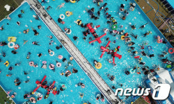 폭염 탈출 대구 금호강 하중도 물놀이장으로