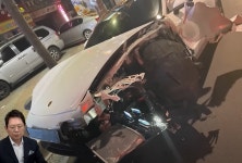 3억5천짜리 술 마신 셈…2억대 포르쉐, 음주·무보험車에 전손[영상]