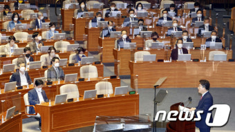 권성동 與 원내대표, 尹 정부 출범 후 첫 교섭단체대표 연설
