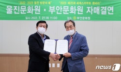 부안문화원, 경북 울진문화원과 영호남 자매결연