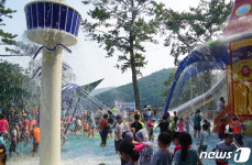 부산 어린이대공원 키드키득 파크 물놀이장 2년만에 재개장
