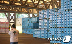 소주 출하 중단한 하이트진로 이천공장