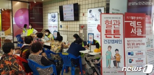 대구도시철도 2호선 문양역 노인건강테마역으로 조성