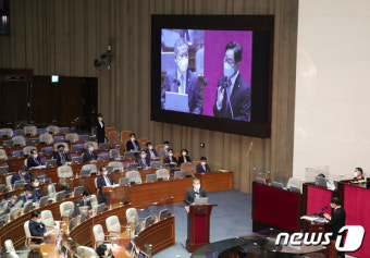 대정부질문 참석한 이상민 장관