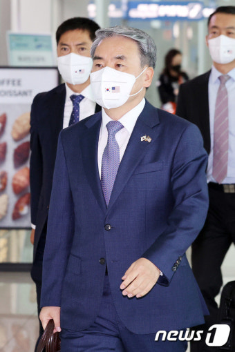 미국으로 향하는 이종섭 장관
