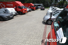 몸살 앓는 대구시청 산격청사 주차장