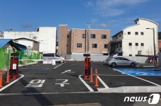 괴산읍 전통시장 공용주차장 38면 추가 조성