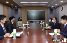 면담하는 한동훈 장관과 대한법무사협회