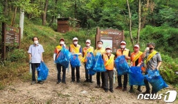 충북도, 산지정화 캠페인 산사랑 쓰담 추진