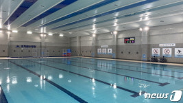 25m 7레인 규모 세종 조치원 수영장 개관