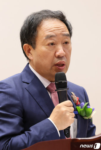 축사하는 강승규 대통령실 시민사회수석