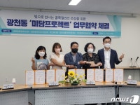 광주 서구 광천동에 골목길 갤러리 조성…미담 프로젝트