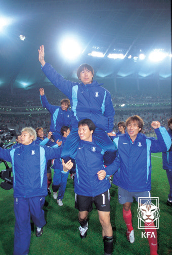 홍명보 감독, 유럽 출장 중 손흥민-김민재 선수와 면담 진행, 대한축구협회 확인