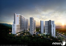 DL건설 e편한세상 충북 옥천 첫 선…주택전시관 개관