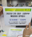 올해 3차 청년·신혼부부 매입임대 청약접수, 전국에 3310호 공급
