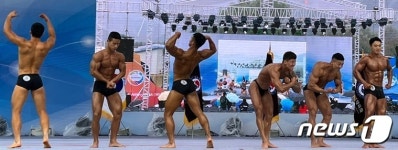 계룡군문화엑스포, 군장병 보디빌딩 대회…육해공 특수부대 용사도 참가