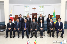 김 의장, 참전용사 무료 진료 명성기독병원 방문