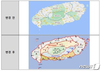 제주 육상특보 구역 6개→8개 재설정…북부 중산간·남부 중산간 신설