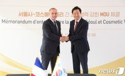 오세훈, 파리서 세계 일류 뷰티 네크워크와 맞손…K-뷰티 판로 확장
