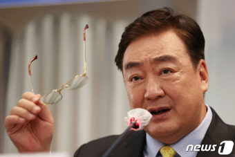모두발언하는 싱하이밍 주중대사