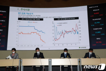 이재명 대표, 금융위기 대책 마련 긴급 현장점검