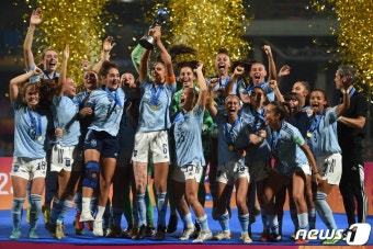 스페인, 콜롬비아 꺾고 U17 여자 월드컵 우승…2연패