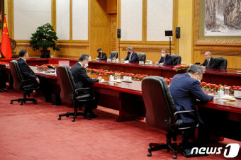 방중 독일 숄츠 총리, 시진핑 주석과 회담