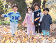 늦가을 낙엽 밝으며