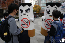 캐릭터의 금연 캠페인