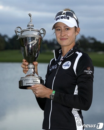 혈전증 극복하고 1년만에 LPGA 우승한 넬리 코다