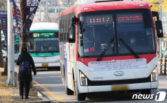 경기 광역버스 입석운행 중단
